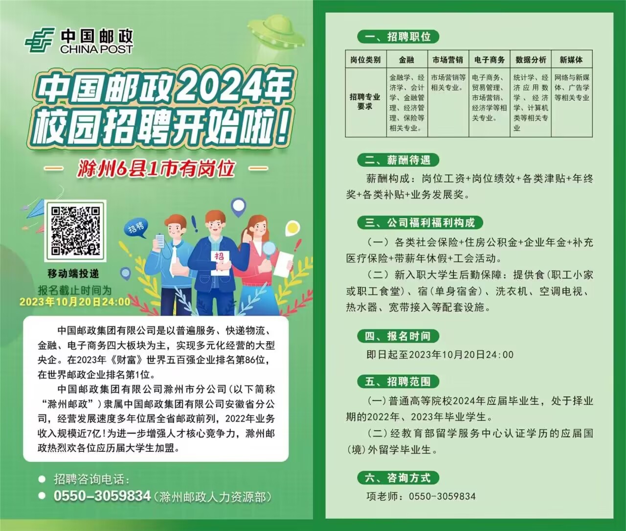 邮局招聘网最新招聘信息速递